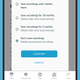 Recording settings in the Alexa app.